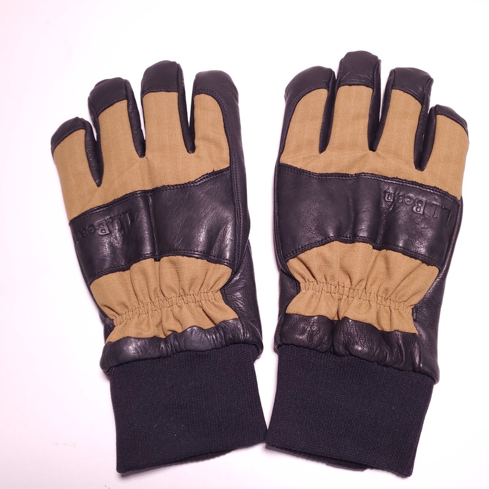 L.L. Bean Gloves Mens Large Cowhide Leather Insulated Lined